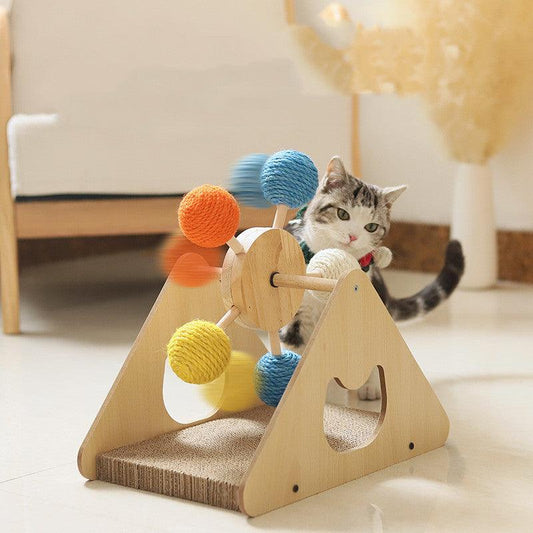 The Purris Wheel: The Ultimate Cat Toy for Endless Fun - MORR MERC